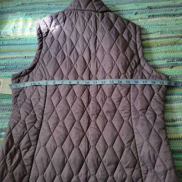 Free Country Lavender Quilted Puffer Vest Women’s Sz Med NWT - Picture 13 of 15